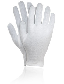 Rejs RWKB rękawice ochronne, kolor biały, rozmiar 10